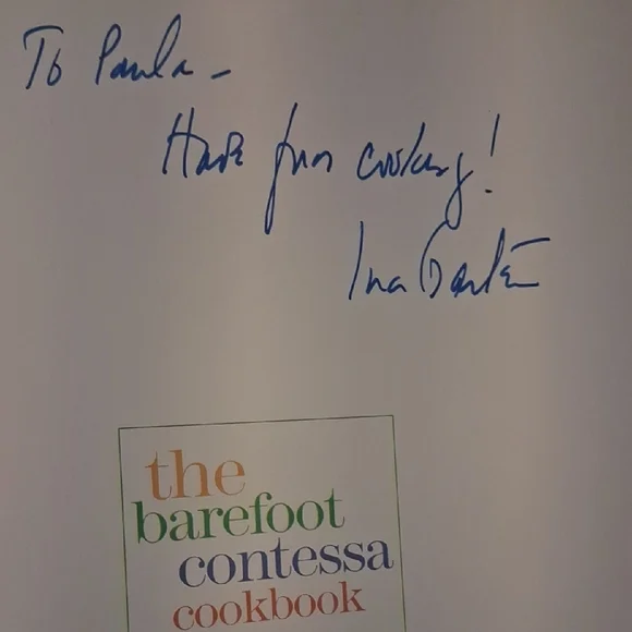 🌟SIGNED BY INA 🌟The Barefoot Contessa Cookbook by Ina Garten - Picture 2 of 7